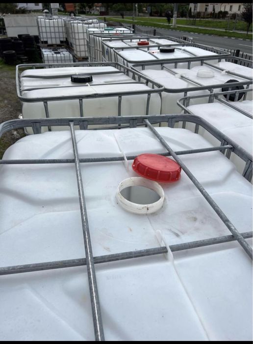 Bazine 1000l - palet aluminiu / plastic sau lemn