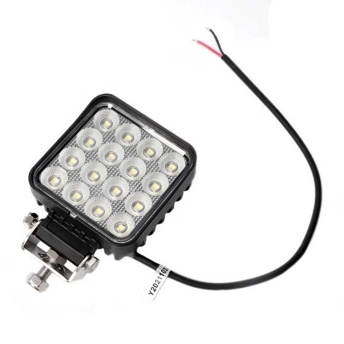 LED Халоген / работна лампа 48W 12/24V 40мм