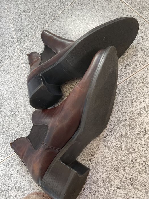 Дамски боти кафяви