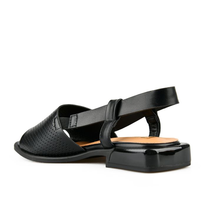 Дамски ежедневни черни сандали