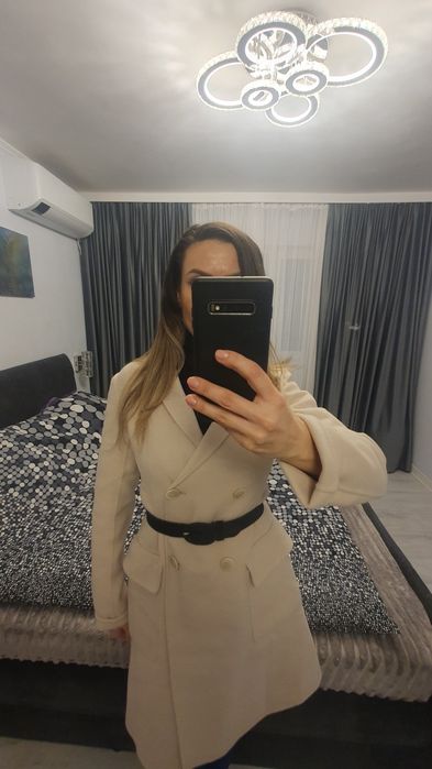 Palton Max Mara lână  virgină 90%