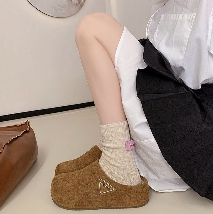 Тапочки женские зимние с мехом