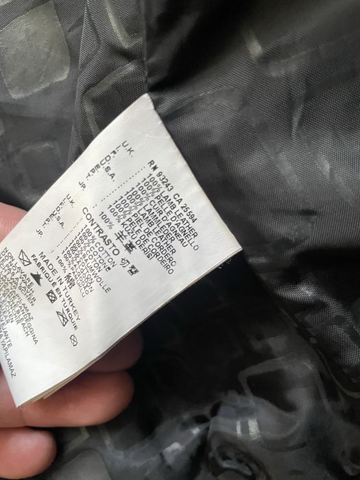 DIESEL / мъжко кожено(естествена) яке М/S