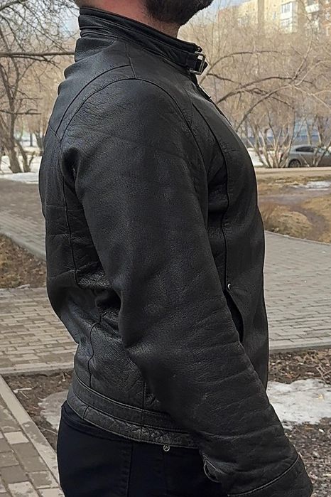 Куртка из натуральной кожи