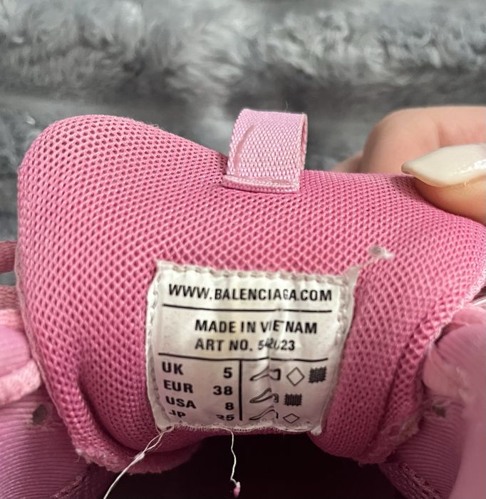 Balenciaga  track pink