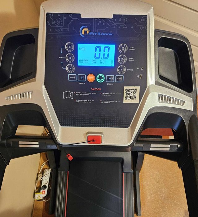 Bandă alergat FitTronic D100,Bluetooth, Self-Oil,Garanție 2026 Iunie