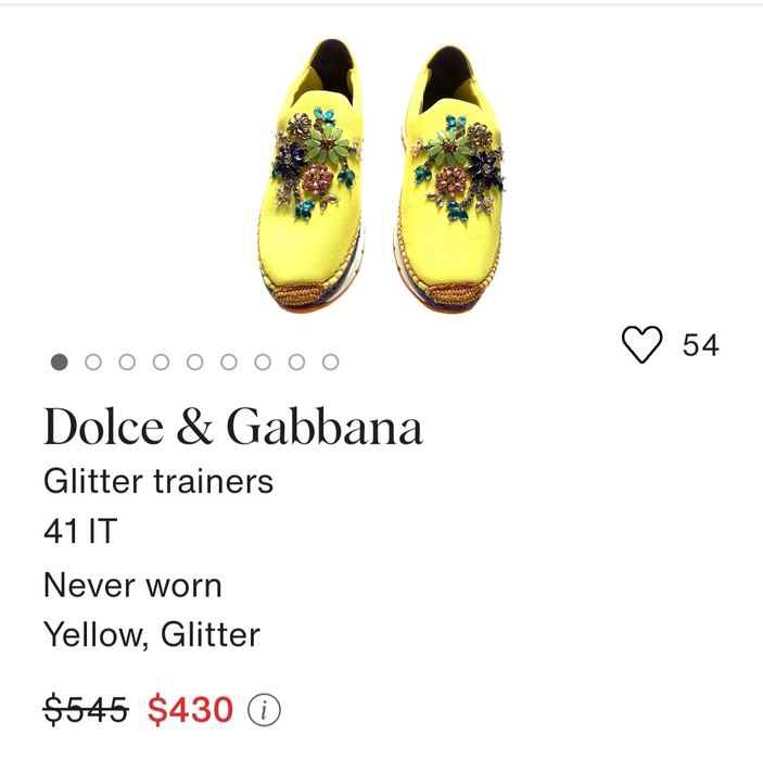 Espadrile originale D&G