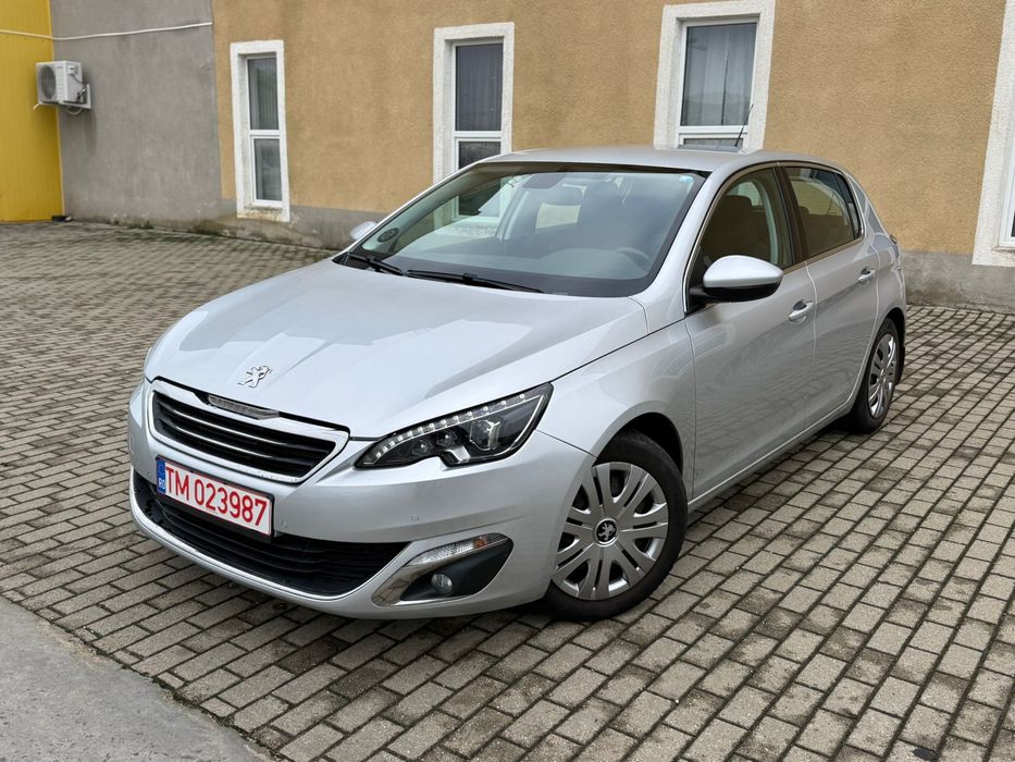 Peugeot 308, 1.6 benzina, 125 cai, euro 5, 2014, scurt, impecabil