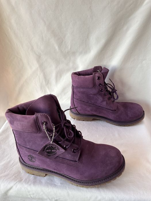 Ghete,bocanci dama,mov,Timberland,marime 39