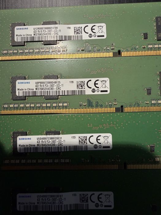 Планка памяти  ddr3 4-8gb и ddr4 4gb