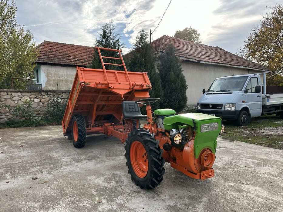 Motocultor tractoras 4x4 diesel Pasquali 18,5 cp