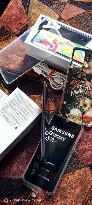 SAMSUNG  GALAXY A71- Топ състояние.Пълен комплект+подаръци