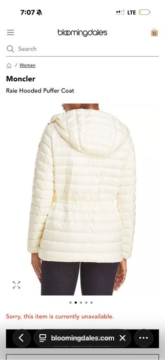 Оригинальный пуховик Moncler