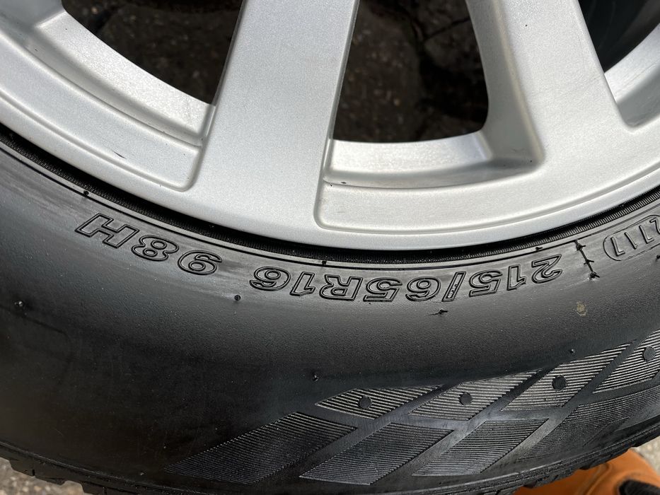 Jante aliaj 5x114.3mm, 215/65 R16, Dacia Duster, Renault, Kia Hyundai Nissan Honda Mitsubishi