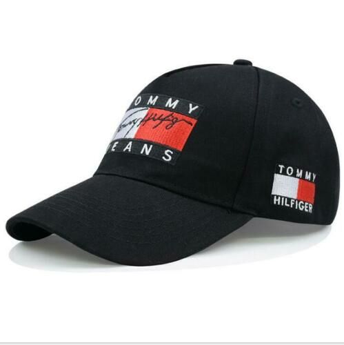 Caciula Cozoroc Tomy Hilfger. Albastru Negru, Noua