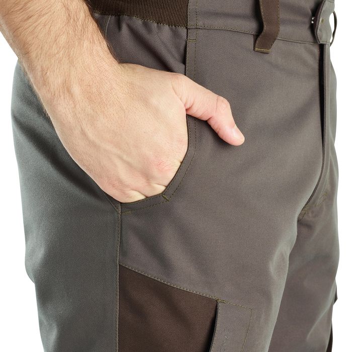 Pantalon Impermeabil Călduros 500 Verde - produs resigilat Decathlon
