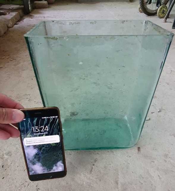 аквариум для мальков. толстостенный 27/13/21,5