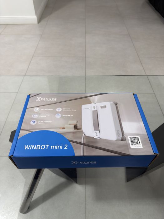 Roboti curatare geamuri Ecovacs Winbot W2 Pro Omni & Ecovacs Winbot Mini 2 • NOI / SIGILATI •