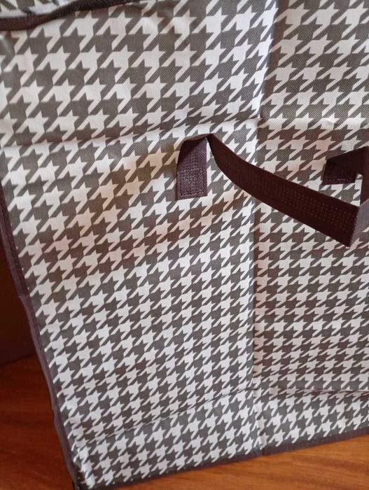 Geanta depozitare dimensiuni mari, fermoir, NOUA