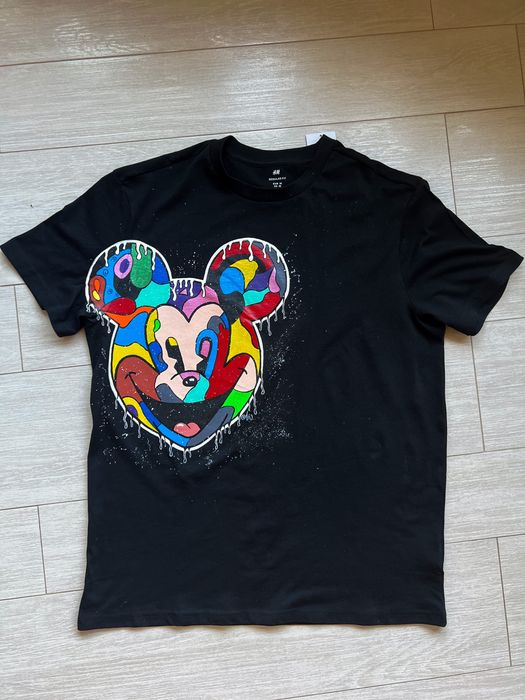 Tricou Personalizat Mickey Mouse Negru