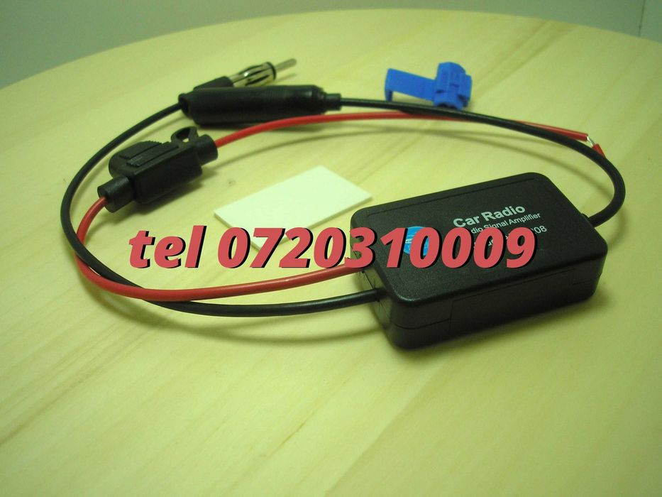 Amplificator Semnal Antena Radio Fm Am Cu Mufa Universala Pentru Navi