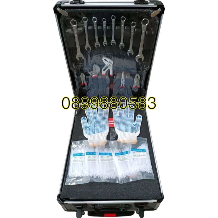 Комплект алуминиев куфар с инструменти 1050 части BTl