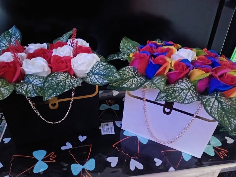 Aranjamente flori sapun