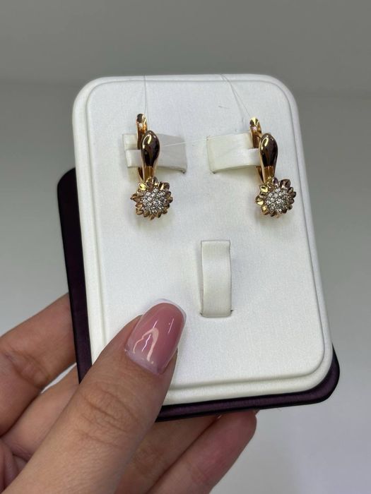 Золото 585*   Серьги