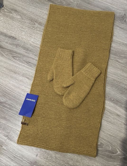 Новый снуд и варежки