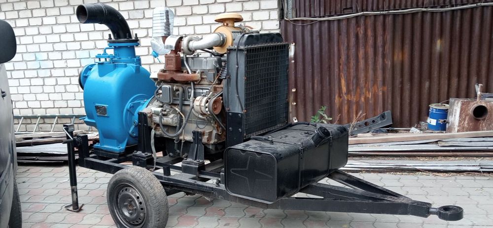 Промышленная мотопомпа