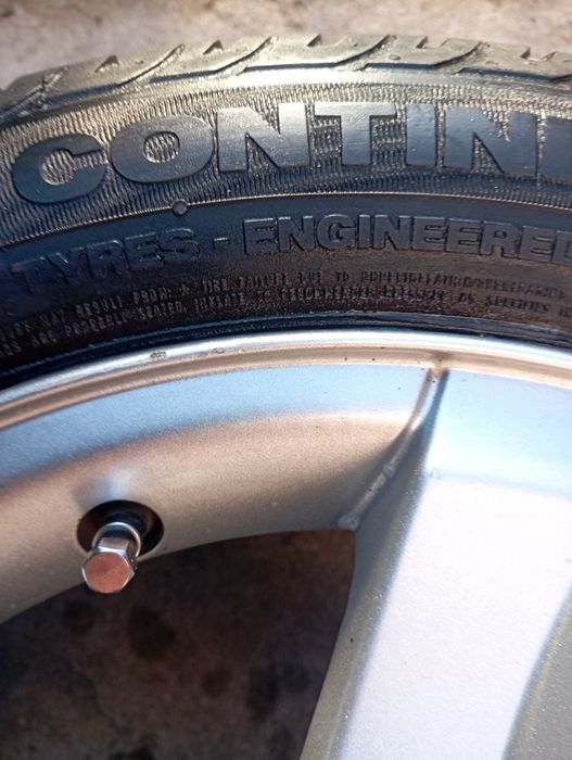 Vând 5 jante aliaj Renault Clio 2,janta aliaj+cauciuc nou Kleber