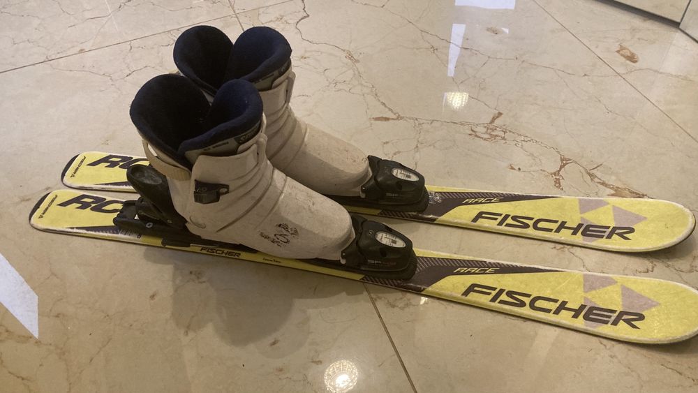 Skiuri 98 cm Fisher+Clapari 24 cm