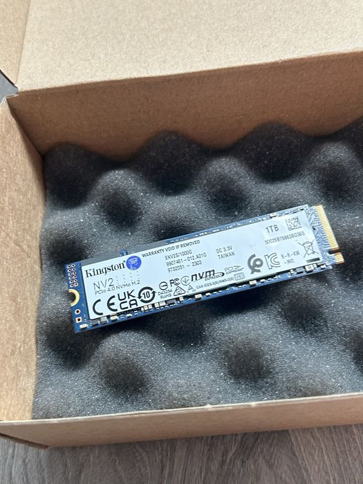 Ssd NVMe kingston 1 tb