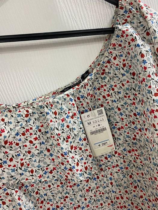 Блузка Zara на одно плечо