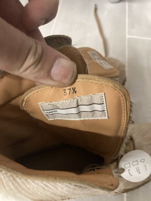 Ghete dama Hogan 37 1/2 piele caprioara impermeabile