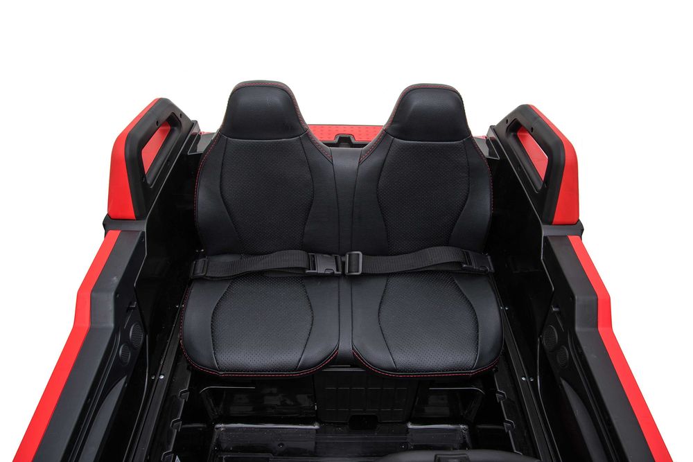 UTV electric pentru 4 copii, Kinderauto XXL Buggy 400W 24V 14Ah Rosie