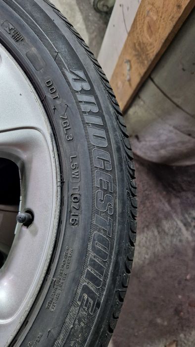 MERCEDES джанти със летни гуми 195/55/16 6J ET46 5×112 ЦО 66,6