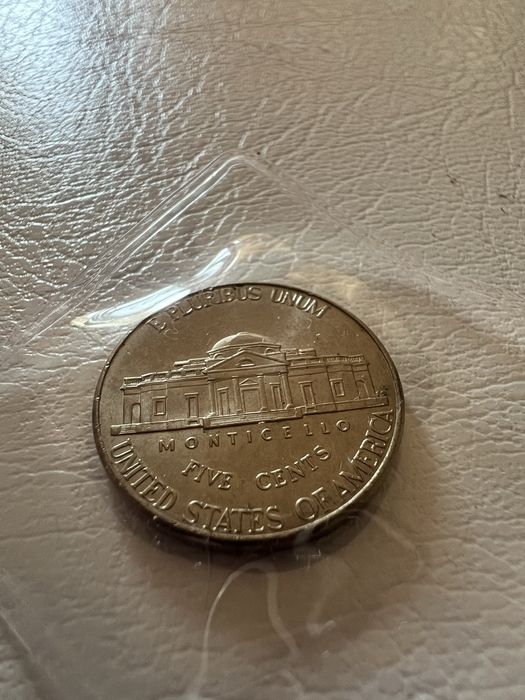 Американска монета САЩ – 5 Цента (Nickel), 2023 г. "P" (Томас Джеферсън