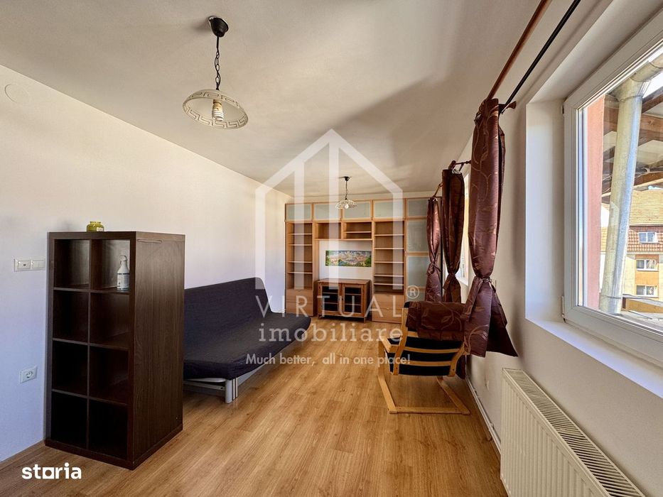 Apartament cu 3 camere, 82mp utili + balcon, mobilat, Valea Aurie