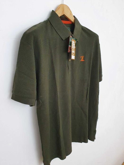 Tricou POLO cu broderie TREESCO. Material 100% bumbac marime XL,L