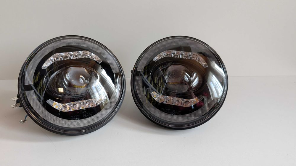 Фарове ЛЕД Jeep Wrangler TJ LJ JK Джип вранглер LED с дневни светлини
