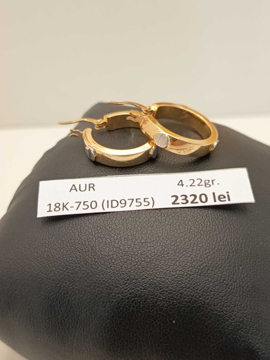 Cercei aur 18 Karate (4.22 grame) ID9755