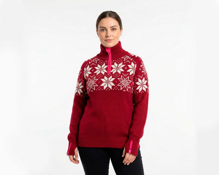 ULVANG Дамски вълнен пуловер размер XL