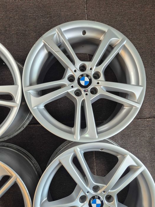 4 Jante Aliaj 5x120 19'' 2 Latimi M-Pack - OEM BMW Seria 3 Seria 5 E60 F10 F11 Seria 6 X3 X4 / 8.5J ET 38 - 9.5J ET 48 !