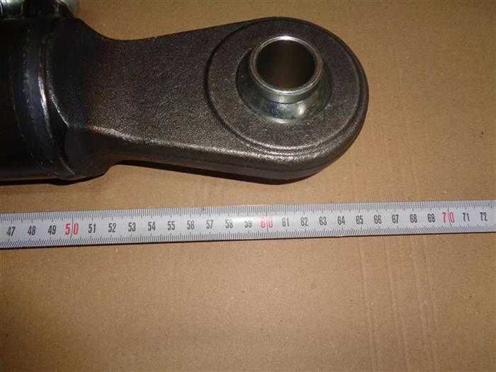 Tirant central hidraulic 600-880 mm complet furtun cuple