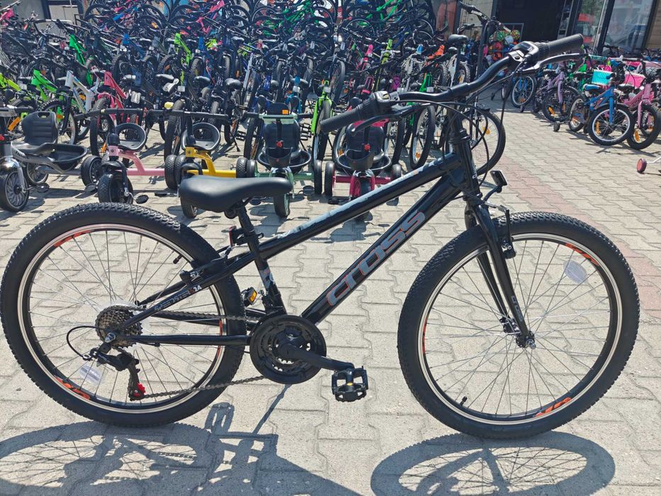 CROSS Велосипед 24" SPEEDSTER черен