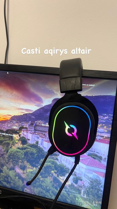 Pachet (unitate,monitor,tastatura,mouse,casti,mousepad, boxe)