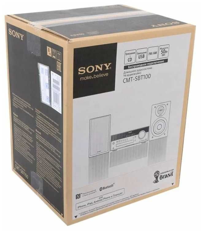 Музыкальный центр sony sbt100