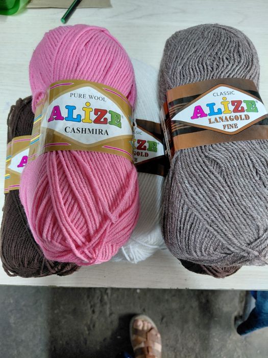 Турецкие пряжи для вззания