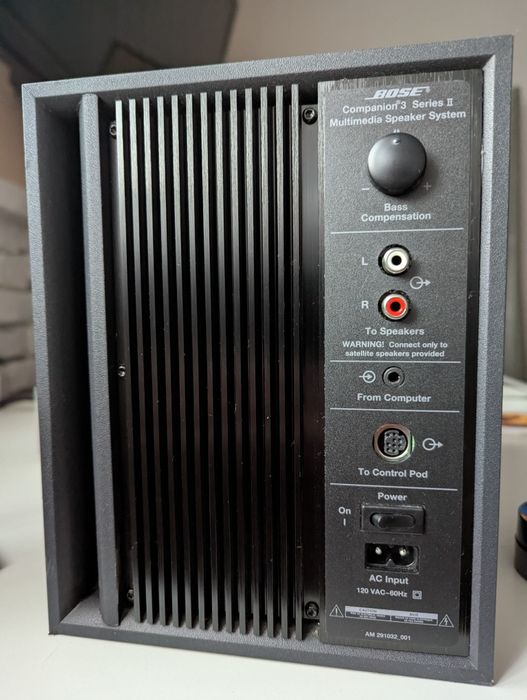 Bose companion 3 seẻies ii Bose Companion 3 Series II Multimedia Computer Speaker System